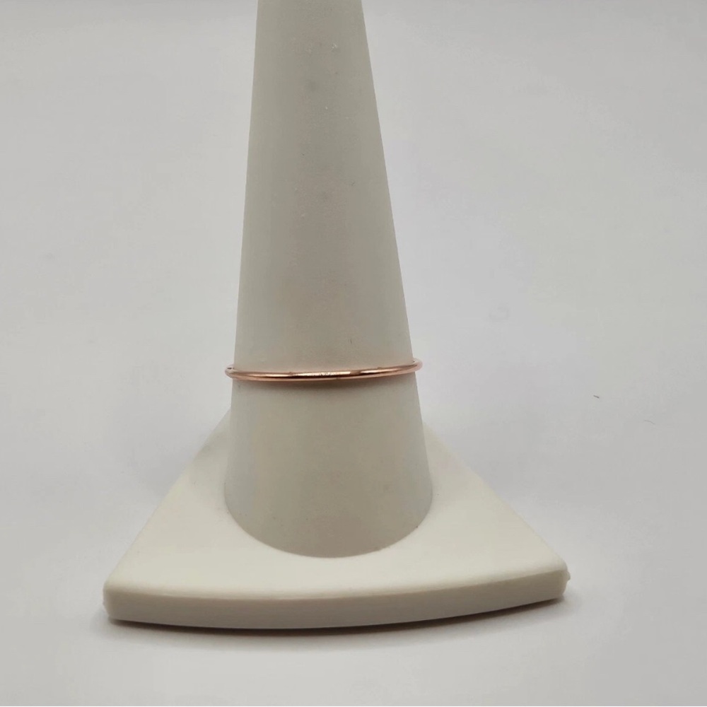 Elegant 10k Rose Gold Ring